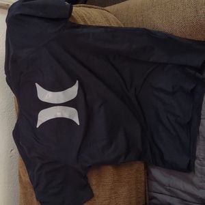 Hurley black medium reflective H shirt